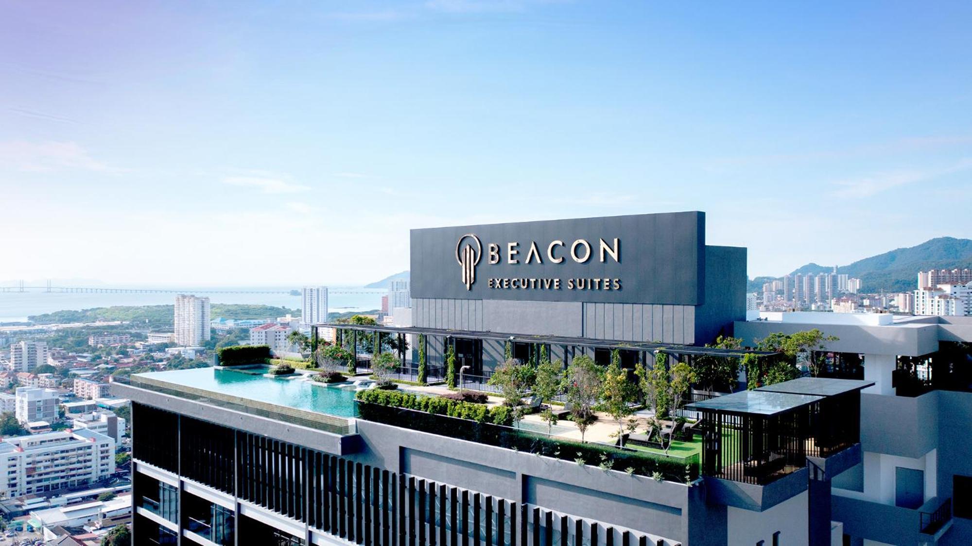 Beacon 2Br Infinity Pool - By Bnb4U George Town Eksteriør billede